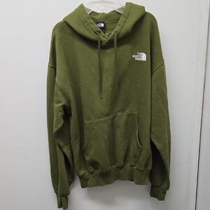 The North Face Men's Olive Hoodie - Size S